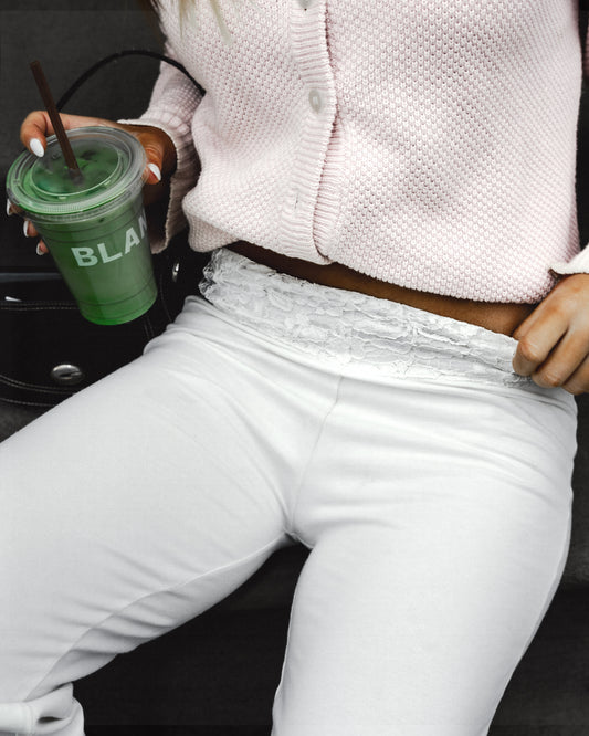 The Lola Travel Pant - Soft Lace