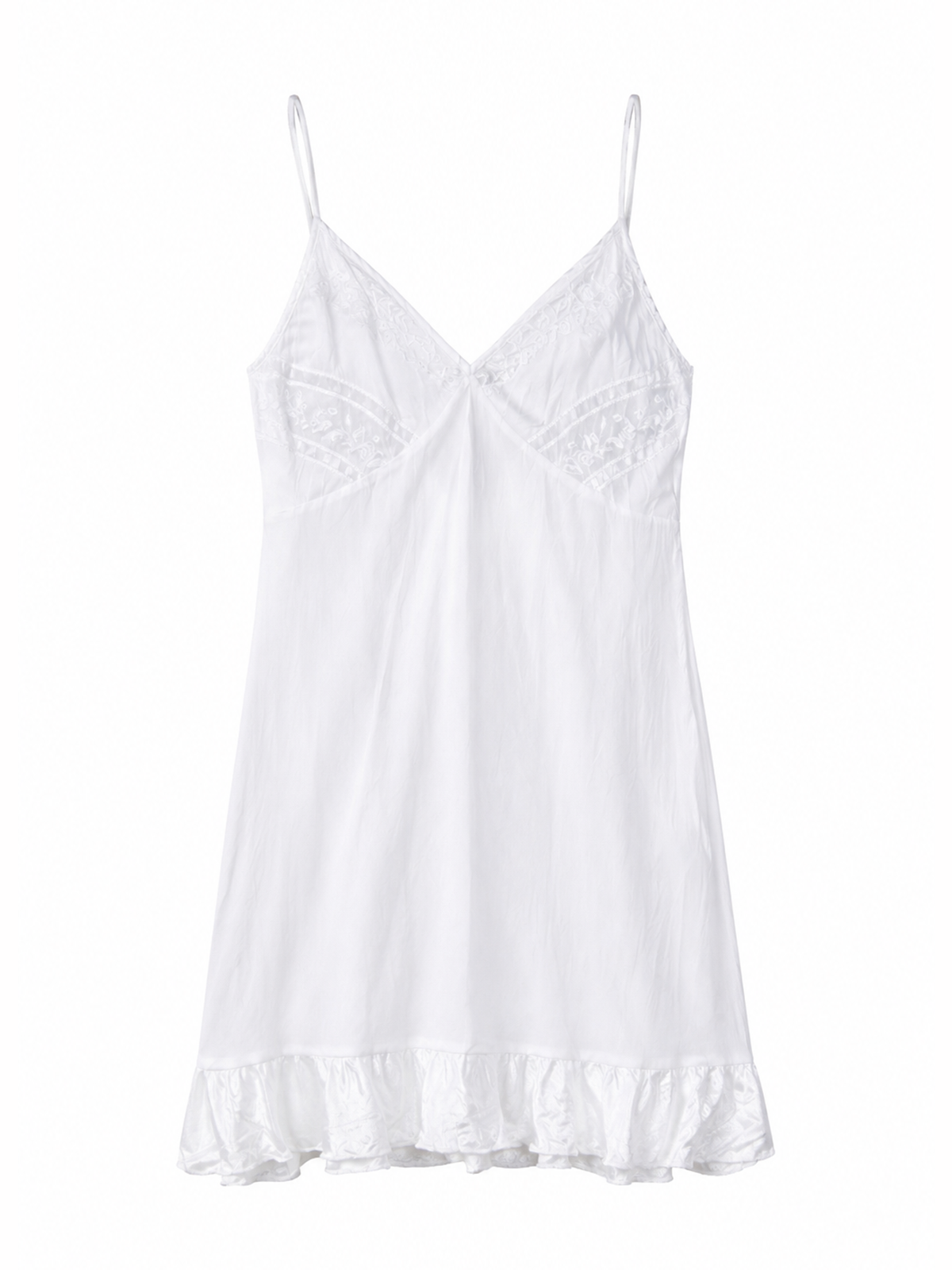The Girl Next Door Slip Mini Dress